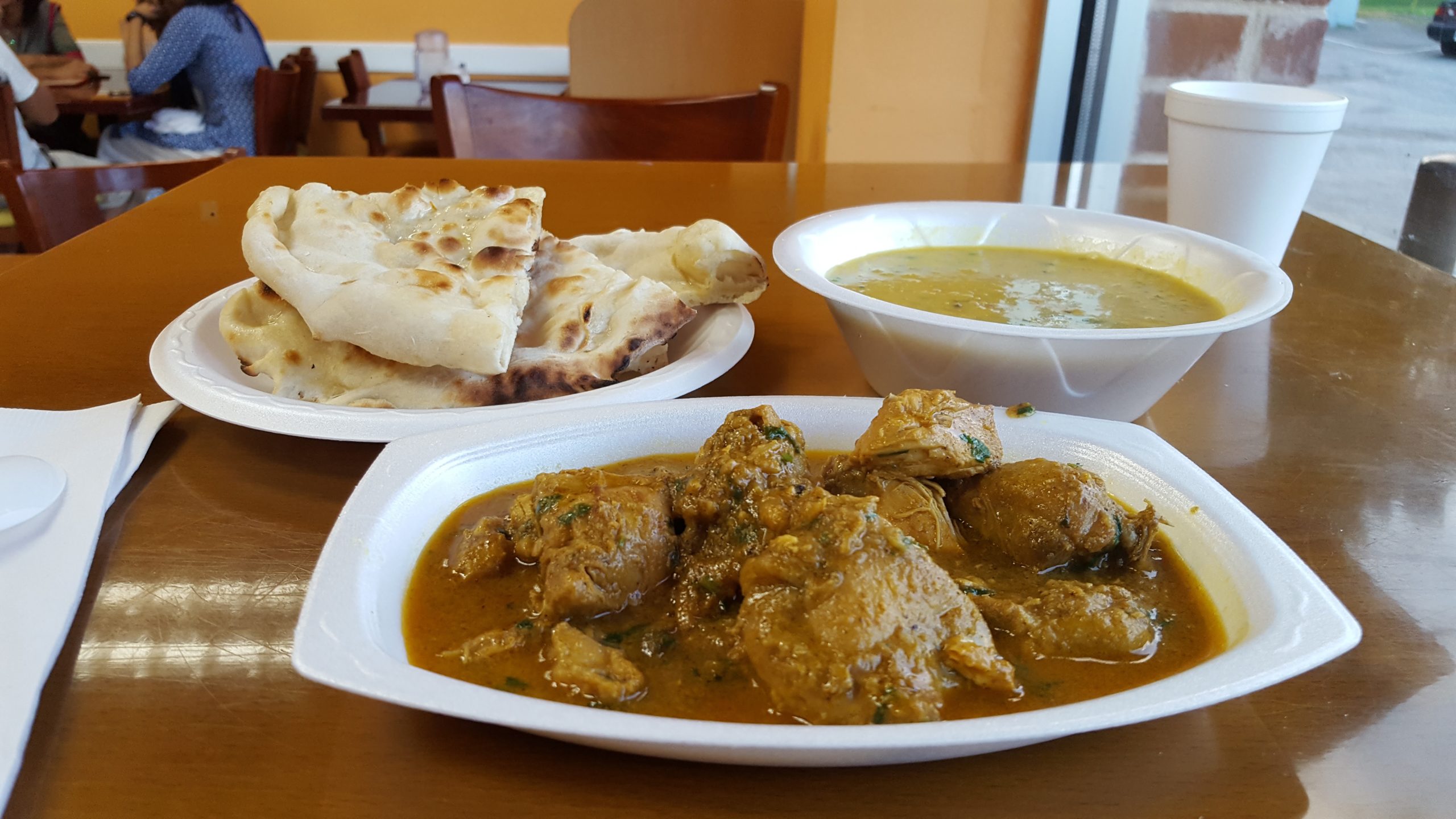 Chicken curry dish